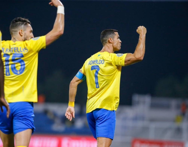 Ronaldo Scores Twice as Al Nassr Edges Al Ahli 4-3